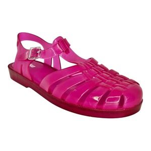 Melissa Possession Jelly Sandals Womens 10 Pink Fisherman Flat 90s Y2K SCENTED